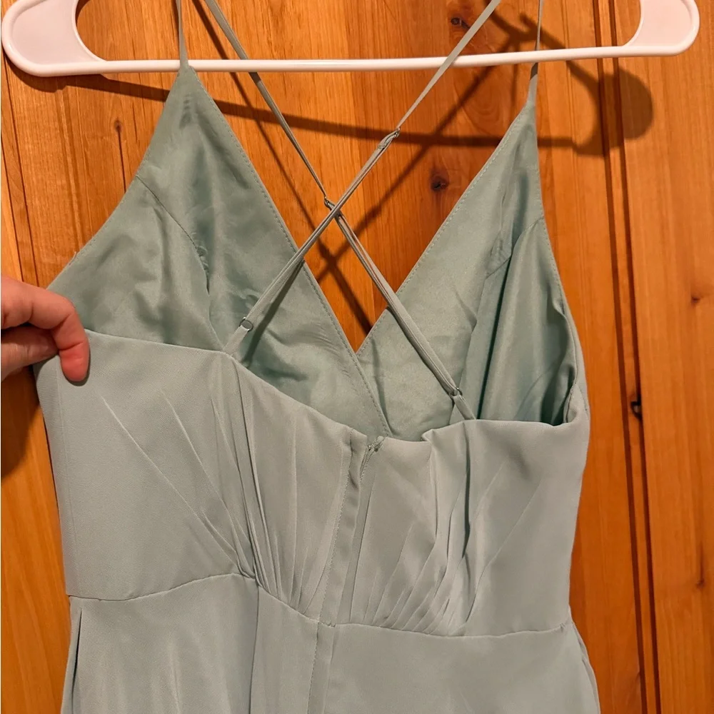 David's Bridal Bridesmaid Dress Size 6 - Picture 3 of 6